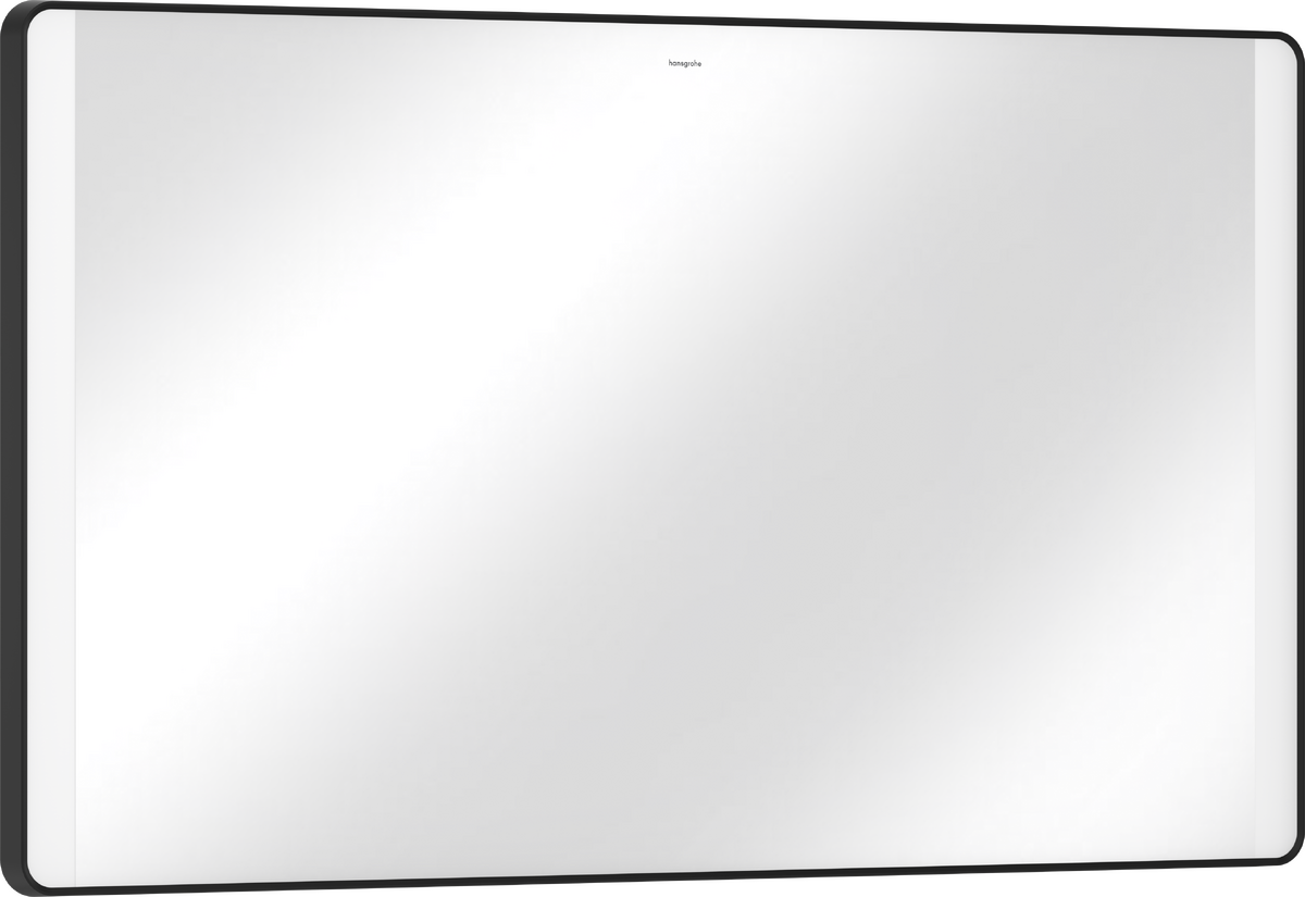 Дзеркало Xarita Lite Q 1200/30 з боковими LED світильниками та ІЧ-датчик, чорний матовий 54978670 - зображення